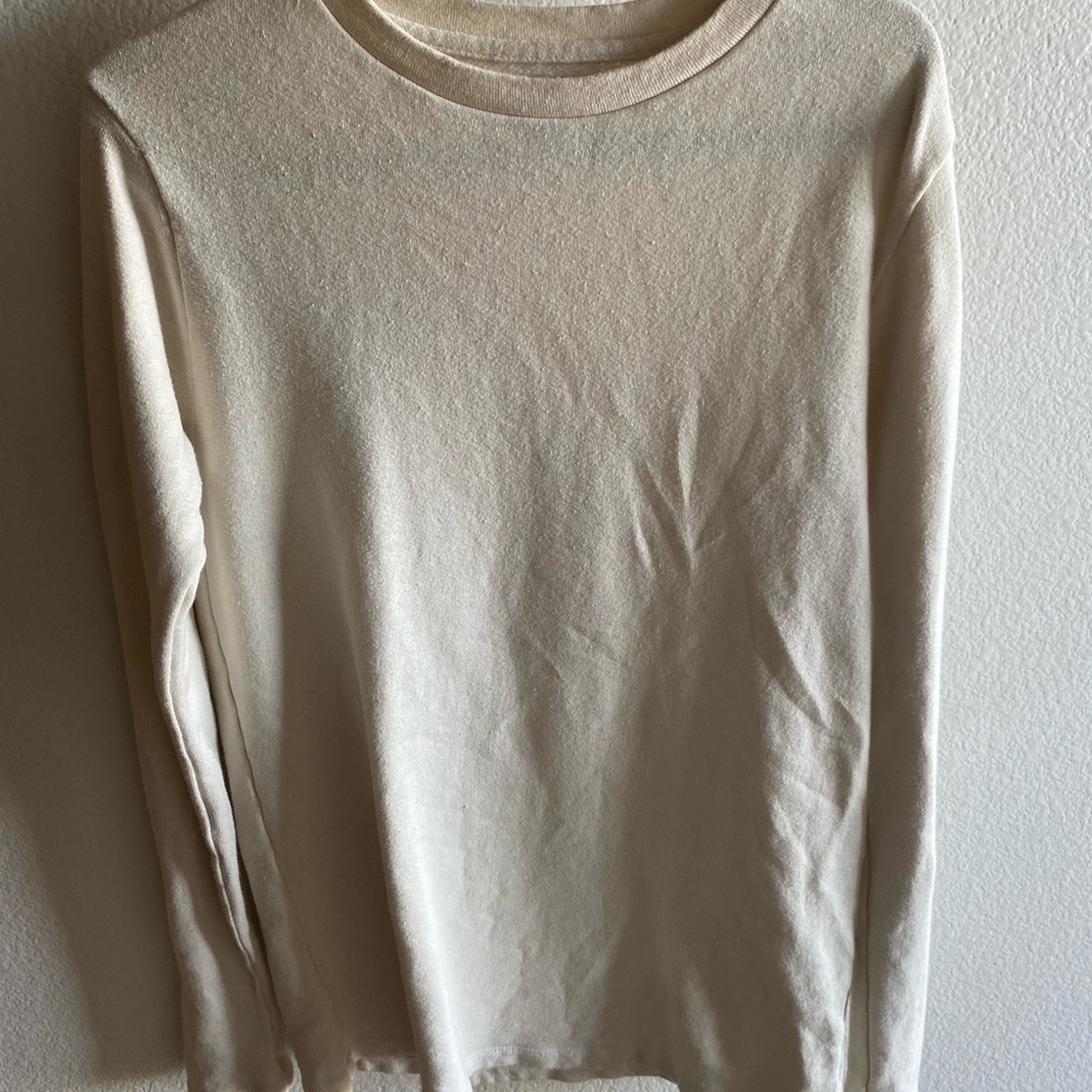 Westerlind Organic Cotton and Hemp Cream Sweatshirt